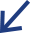 Blauer Pfeil, der nach links unten zeigt